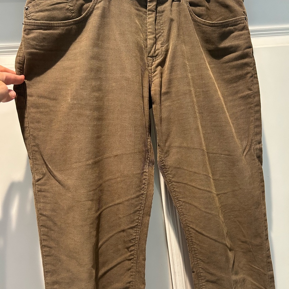 Men's Banana Republic Brown Corduroy Pants